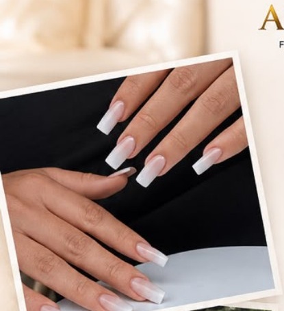 Pose d’ongles blancs longue durée